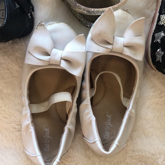 Girl Shoes Size 7T —4 pairs for $15 used - Picture 4 of 10